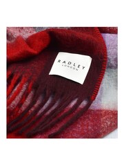 Radley Fluffy Check Blanket - Image 2 of 3