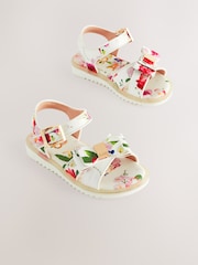 Baker by Ted Baker Girls Sporty Sandals with Bow - Image 1 of 6