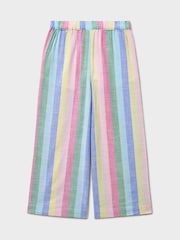Crew Clothing Pink Striped Woven Trousers - Image 2 of 3