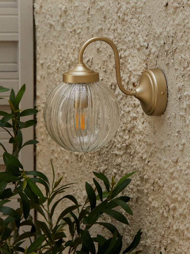 Brass Bourton Outdoor And Indoor (Including Bathroom) Wall Light - Image 2 of 7