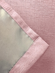 Enhanced Living Blush Pink Vogue Ready Made Thermal Blackout Eyelet Curtains - Image 4 of 4