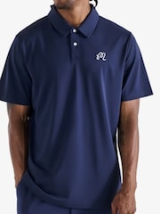 Malbon Blue Fairway Polo Shirt - Image 1 of 2