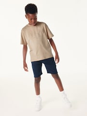 Baker by Ted Baker Oversized Stone 100% Cotton T-Shirt - Image 2 of 8
