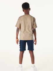 Baker by Ted Baker Oversized Stone 100% Cotton T-Shirt - Image 3 of 8