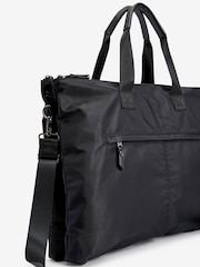 Black Laptop Tote Handbag - Image 5 of 10