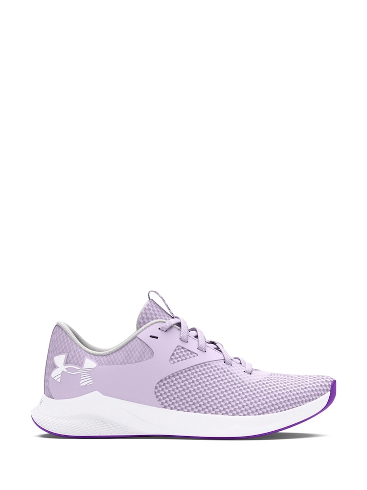 Under Armour Purple/White Charged Aurora Trainers - Image 1 of 5