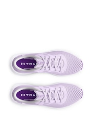 Under Armour Purple/White Charged Aurora Trainers - Image 4 of 5