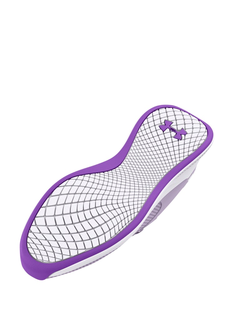 Under Armour Purple/White Charged Aurora Trainers - Image 5 of 5