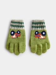 JoJo Maman Bébé Green Tractor Gloves - Image 2 of 4