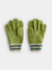 JoJo Maman Bébé Green Tractor Gloves - Image 3 of 4