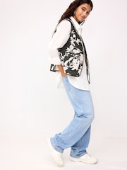 Khaki Green Quilted Reversible Waistcoat - Image 2 of 8