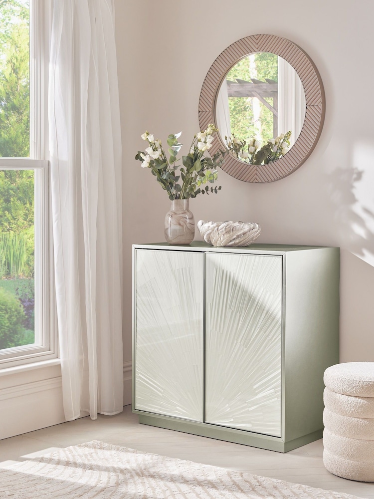 Light Grey Verona Resin Sideboard - Image 2 of 8