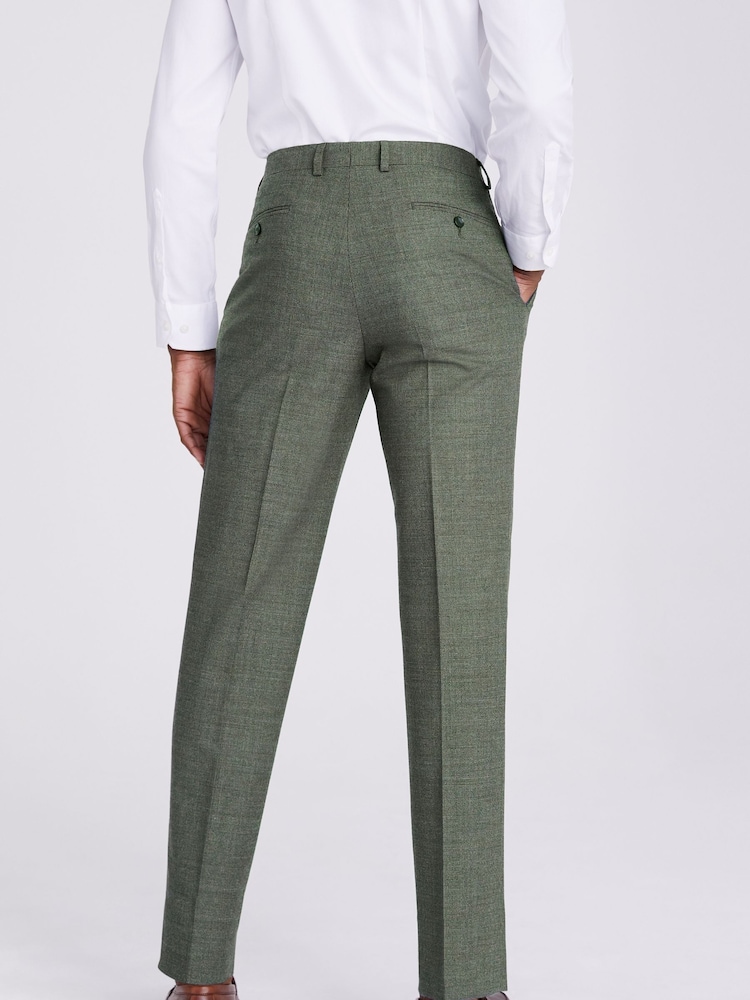 Pantalón a medida con diseño de pata de gallo de alto rendimiento de MOSS - Imagen 2 de 3