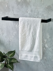 Black Moderna Towel Rail - Image 1 of 2