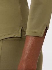 Sweaty Betty Green Ultimate Studio 3/4 Sleeve T-Shirt - Image 5 of 6