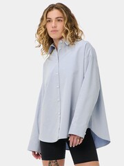 Sweaty Betty Blue Summer Stripe Shirt - Image 4 of 6