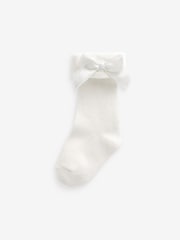 Pink & Weiß - Babysocken mit Schleife im 3er-Pack (0 M.–2 J.) - Bild 4 von 4