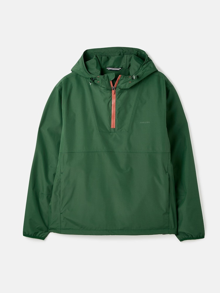 Joules Arlow Green Popover Waterproof Jacket - Image 6 of 6