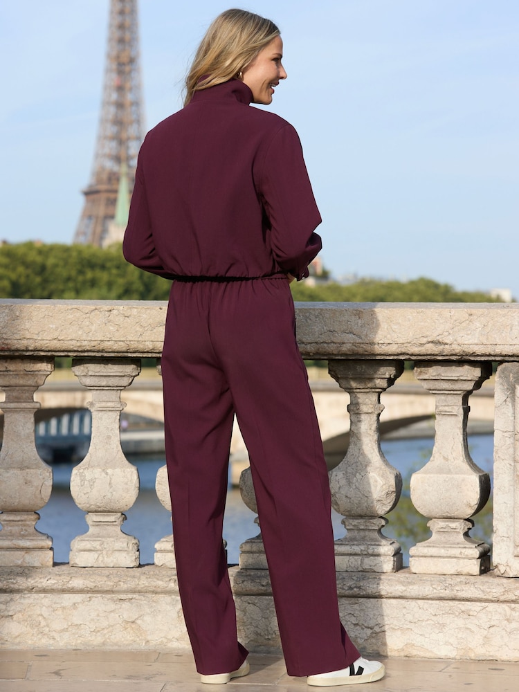 Sosandar Funnel Neck Jacket - Obraz 2 z 6