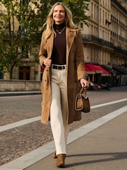 Sosandar White Straight Leg Jeans - Image 4 of 5