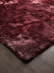 Dark Red Collection Luxe Plush Rug - Image 2 of 5