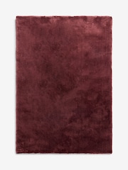 Dark Red Collection Luxe Plush Rug - Image 5 of 5