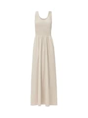 Sweaty Betty Brown Cotton Poplin Scoop Neck Maxi Dress - Image 5 of 6