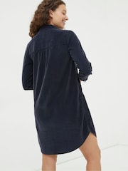 FatFace Blue Chester Cord Dress - Image 2 of 4
