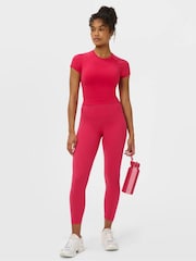 Sweaty Betty Red 27 inch inside seam Power Workout Leggings - Image 5 of 6