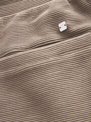 rjava - Teksturirane kratke hlače iz džersija z žepom na zadrgo - Slika 8 iz 9