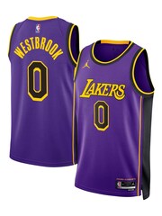 Nike Purple Los Angeles Lakers Jordan Statement Edition Swingman Jersey - Purple - Russell Westbrook Unisex - Image 1 of 3