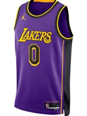 Nike Purple Los Angeles Lakers Jordan Statement Edition Swingman Jersey - Purple - Russell Westbrook Unisex - Image 2 of 3