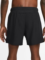 Nike Black Dri-FIT Challenger 5 inch Brief Lined Running Shorts - Image 3 of 9