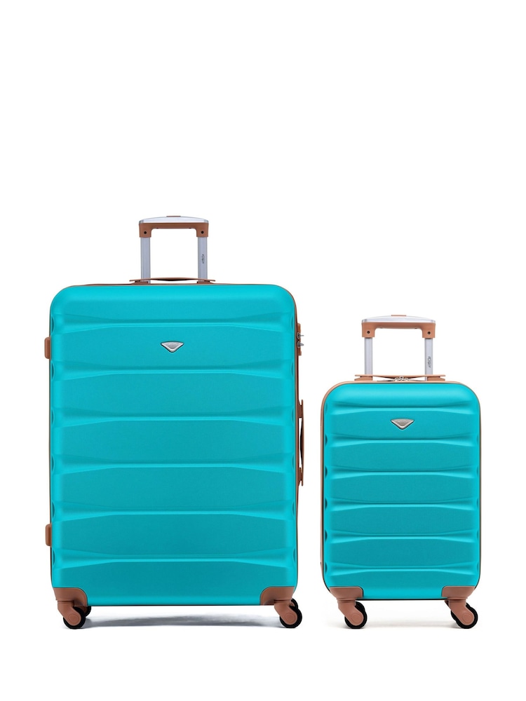Set Of 2 Large Check-In & Small Carry-On Hardcase Travel Suitcase - Image 1 of 7