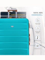 Set Of 2 Large Check-In & Small Carry-On Hardcase Travel Suitcase - Image 3 of 7