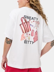 Sweaty Betty Red Holiday Graphic T-Shirt - Image 1 of 6