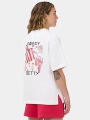 Sweaty Betty Red Holiday Graphic T-Shirt - Image 3 of 6