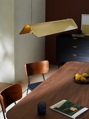 MADE.COM Brass Ellis Ceiling Light - Image 1 of 3