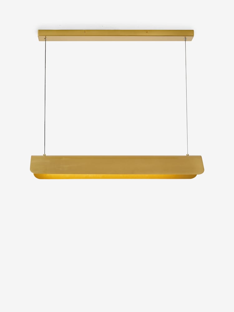 MADE.COM Brass Ellis Ceiling Light - Image 3 of 3
