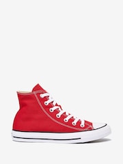 Converse Red Chuck Taylor All Star High Trainers - Image 2 of 8
