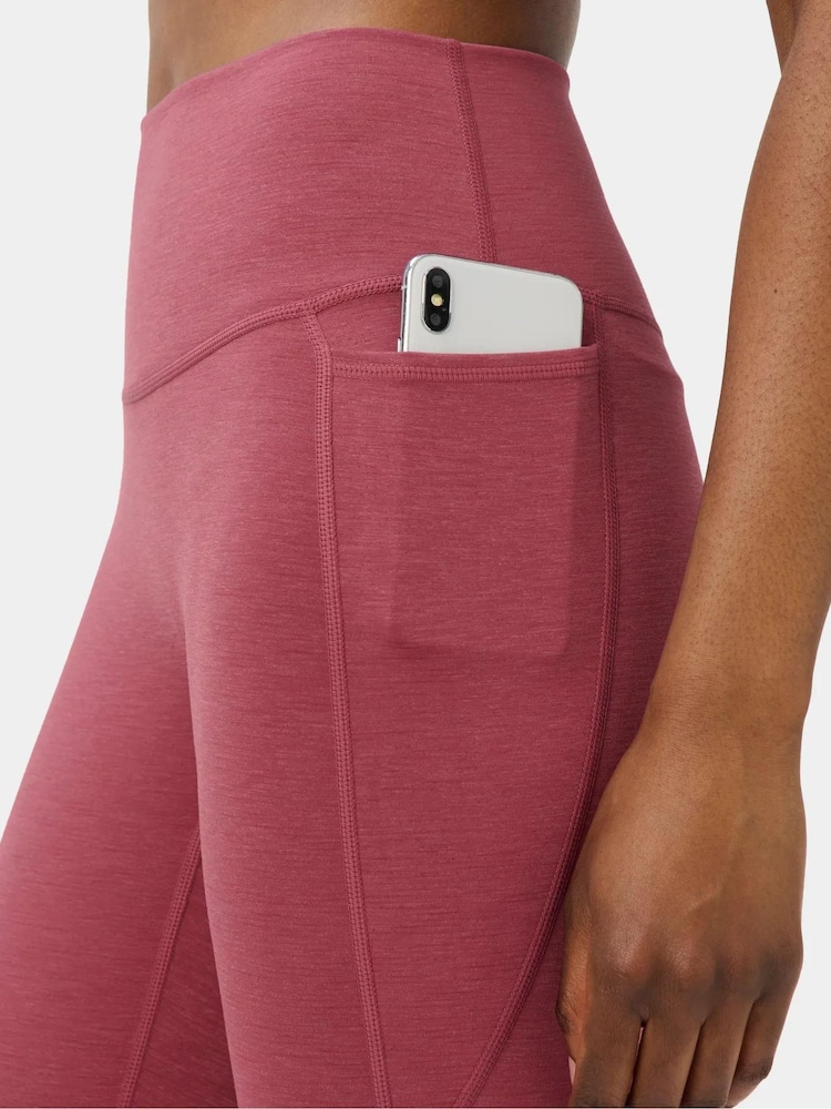 Sweaty Betty Pink Ultimate Move Marl Leggings - Image 6 of 6
