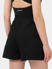 Sweaty Betty Black Chino Cargo Shorts - Image 3 of 6