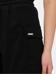 Sweaty Betty Black Chino Cargo Shorts - Image 5 of 6