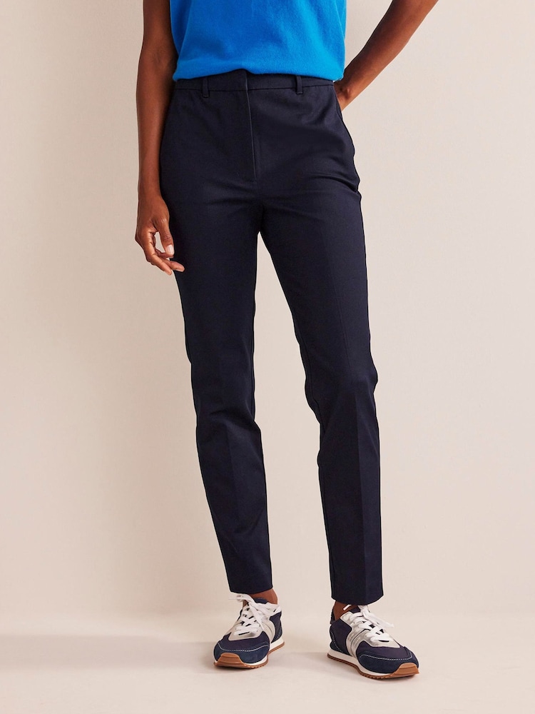 Boden Navy Highgate Bi-Stretch Trousers - Image 1 of 5