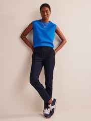 Boden Navy Highgate Bi-Stretch Trousers - Image 3 of 5