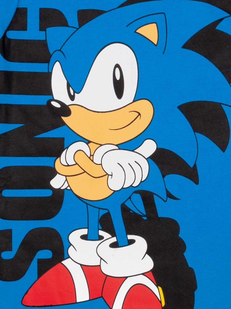 Vanilla Underground Blue Sonic Gaming 100% Cotton T-Shirt - Image 5 of 5
