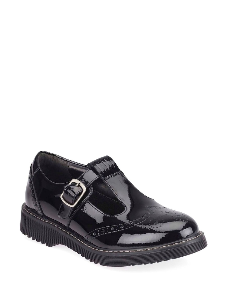 Start-Rite Imagine T-Bar Black School Shoes Standard Width Fitting - Image 2 of 5