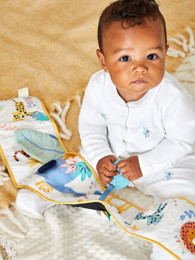 JoJo Maman Bébé Safari Fold Out Activity Book - Image 2 of 4