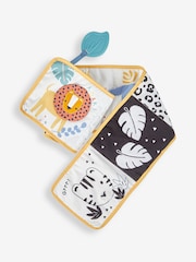 JoJo Maman Bébé Yellow Safari Fold Out Activity Book - Image 5 of 8