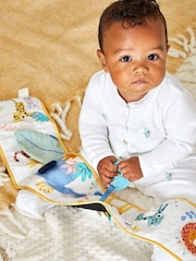 JoJo Maman Bébé Yellow Safari Fold Out Activity Book - Image 7 of 8